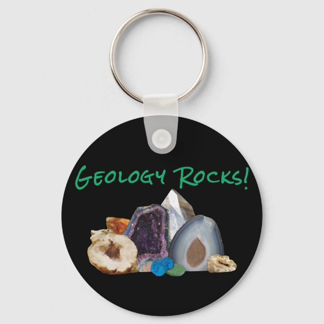 Geology Rocks! Key Chain (Front)