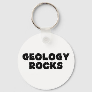 Geology Rocks Keychain