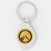 Geology Rocks Metal Keychain