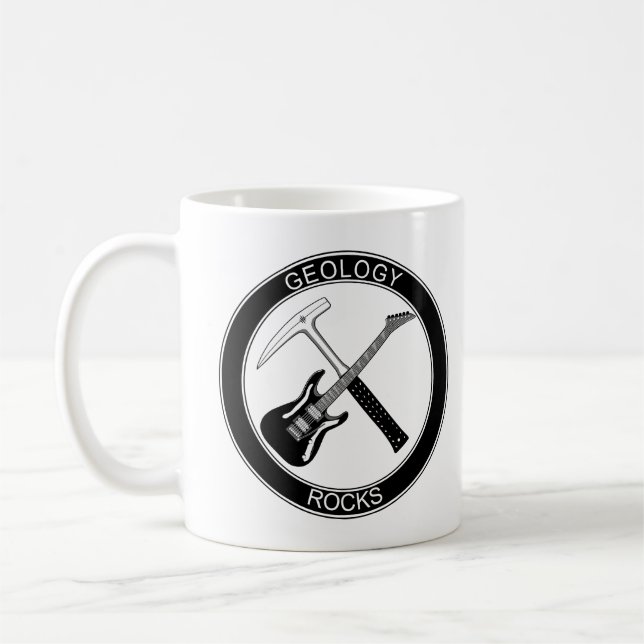 Geology Rocks Mug (Left)