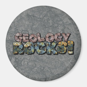 Geology Rocks! Nerd Geek Science Humor Magnet