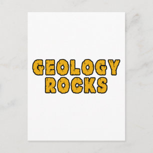 Geology Rocks Postcard