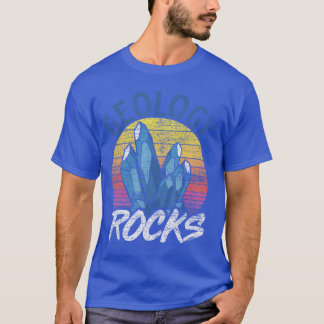 Geology Rocks Retro Geology vintage T-Shirt