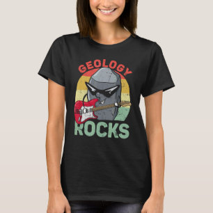 Geology Rocks Rock Collector Geologist Mineral Mus T-Shirt