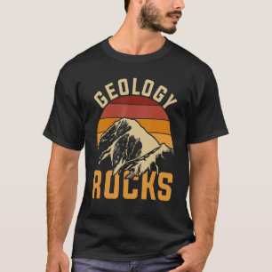 Geology Rocks Rock Collector Paleontologist Geolog T-Shirt
