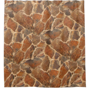 Geology Stone Wall Structure Golden Orange