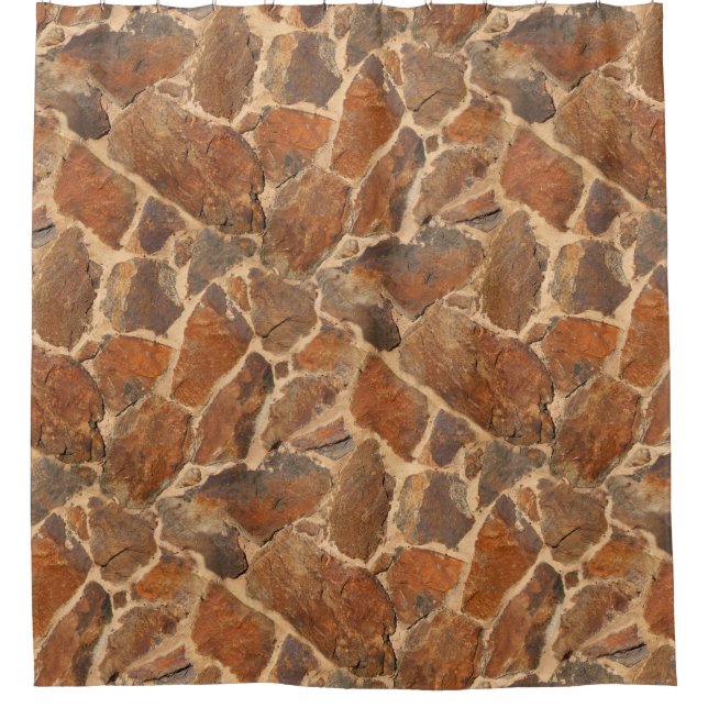 Geology Stone Wall Structure Golden Orange (Front)