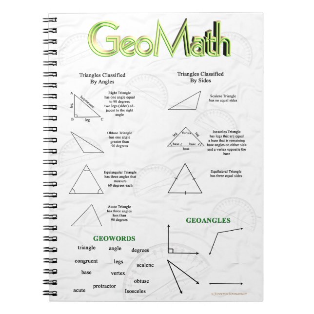 GeoMath Notebook (Front)