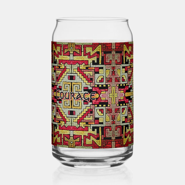 Géométhorique Tribal/Motif ethnique (Verso)