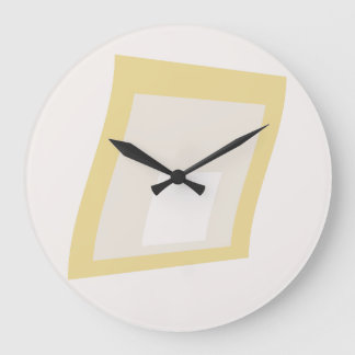 Geometria de Geomesky by Masanser Pixelat Large Clock