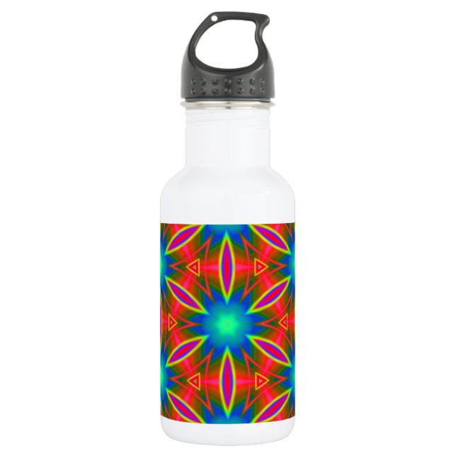 Geometric 160614 (01) 532 ml water bottle (Front)