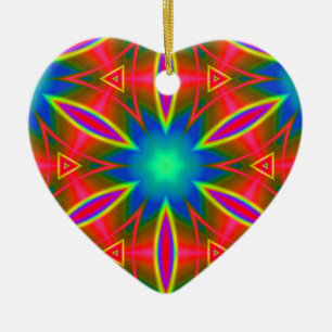 Geometric 160614 (01) ceramic ornament
