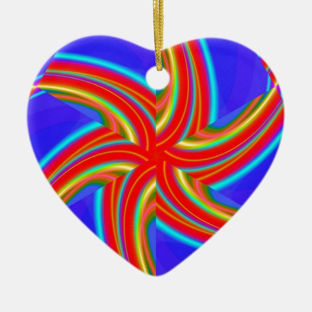 Geometric 160614 (04) ceramic ornament (Front)