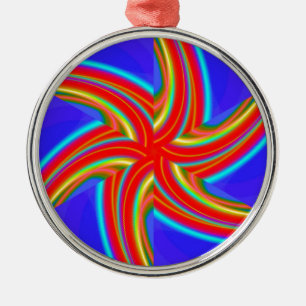 Geometric 160614 (04) metal ornament