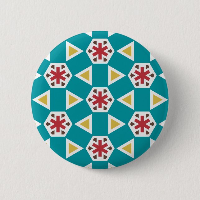 Geometric 230614 (01) 2 inch round button (Front)