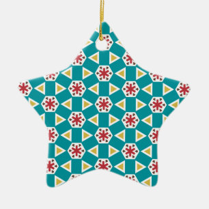 Geometric 230614 (01) ceramic ornament