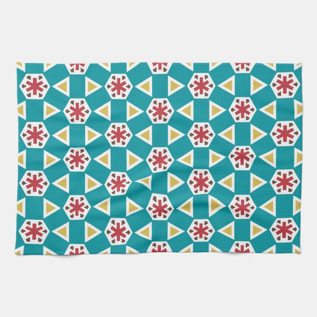 Geometric 230614 (01) kitchen towel (Horizontal)