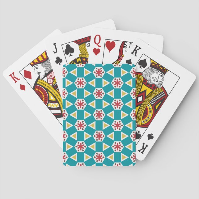 Geometric 230614 (01) playing cards (Back)