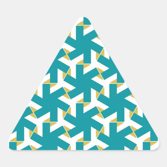 Geometric 230614 (03) triangle sticker (Front)