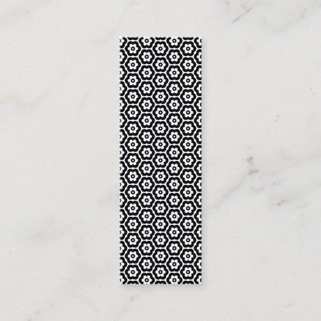 Geometric 280514 (03) mini business card (Front)