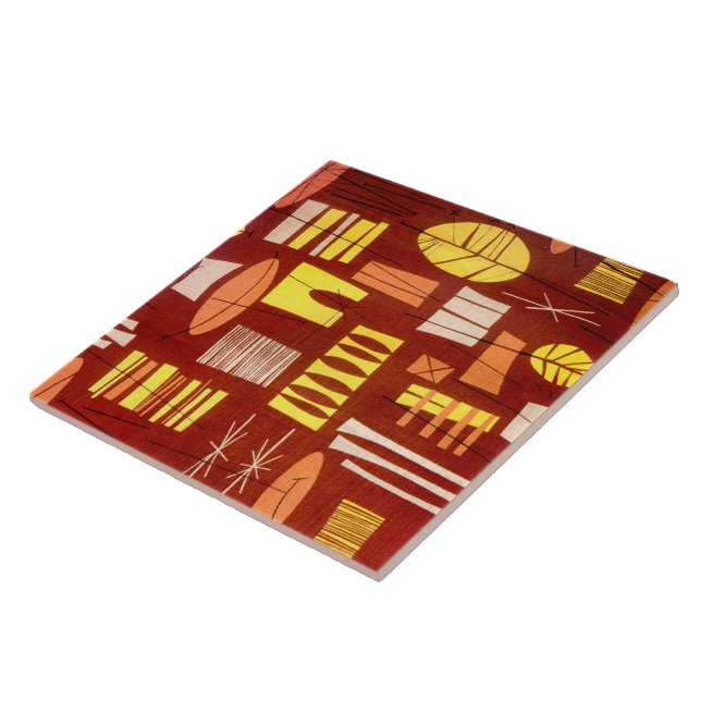 GEOMETRIC 2 Ceramic Tile 2 Sizes (Side)