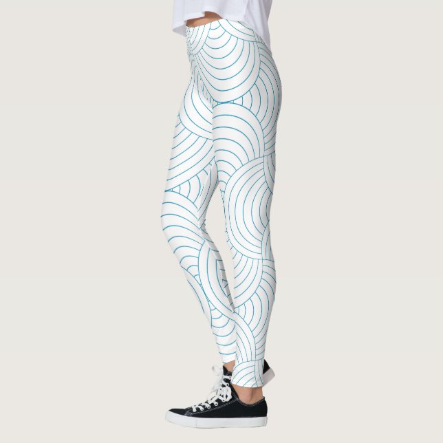 geometric #2 leggings (Left)