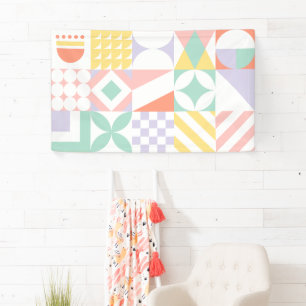 geometric #32 banner