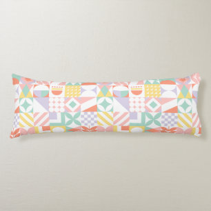 geometric #32 body pillow