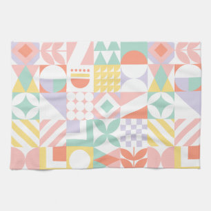 geometric #32 kitchen towel