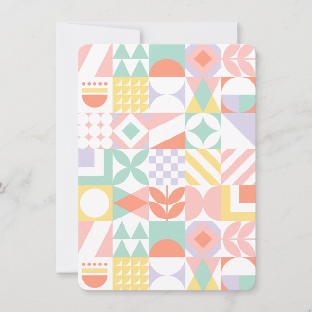 geometric #32 save the date (Front)