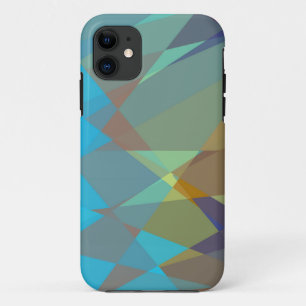 Geometric Abstract Art iPhone 11 Case
