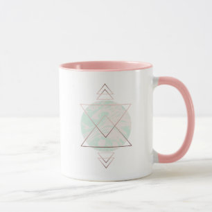 Geometric Abstract Art Design Mug