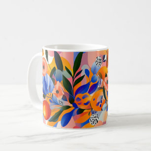 Geometric abstract artwork.  Style: Non-figurative Coffee Mug