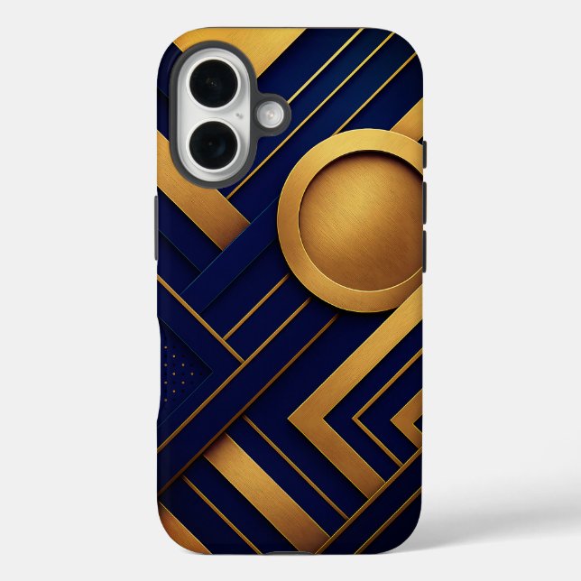 Geometric Abstract Composition Case-Mate iPhone Case (Back)