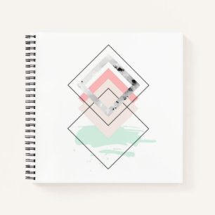 Geometric Abstract Design Notebook