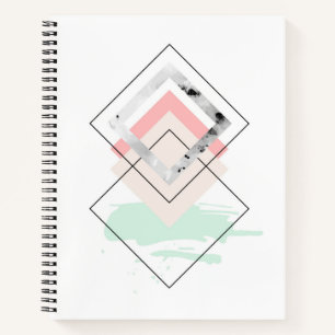 Geometric Abstract Design Notebook