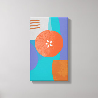 Geometric Abstract Elegant Web Canvas Print