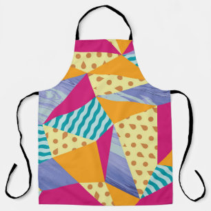 Geometric, abstract elements: decorative seamless  apron