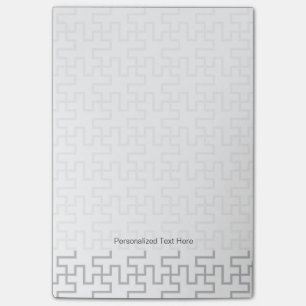 Geometric Abstract Floor Design Post-it Notes