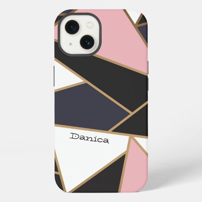 Geometric Abstract Otterbox - iPhone Galaxy Pixel Case (Back)