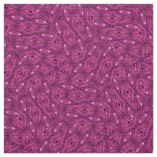 Geometric abstract pattern fabric