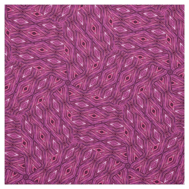Geometric abstract pattern fabric (Swatch)