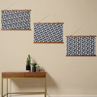 Geometric Abstract Pattern Modern Elegant Chic Hanging Tapestry