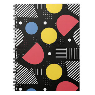 Geometric Abstract Pattern Notebook