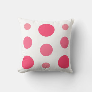 Geometric abstract Pink, Hot Pink, Fuchsia ! Throw Pillow