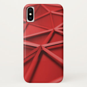geometric abstract red Case-Mate iPhone case