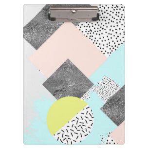 Geometric Abstract Scandi Design Clipboard