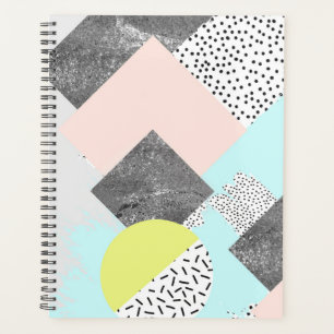 Geometric Abstract Scandi Design Planner
