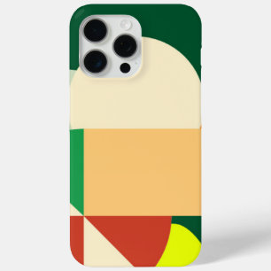 Geometric Abstract Shaped Bright Colorful Modern iPhone 15 Pro Max Case