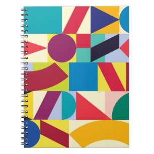 Geometric Abstract: Vintage Seamless Pattern. Notebook